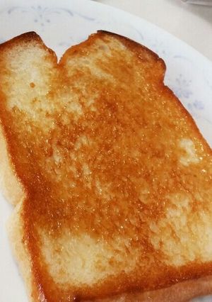 ココナッツオイルでカラメルトースト-レシピのメイン写真