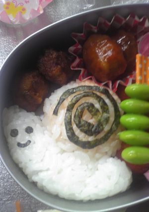 年少◆お弁当(かたつむり)-レシピのメイン写真