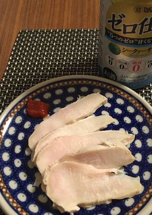 糖質オフ！鶏ハム-レシピのメイン写真