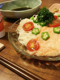 七夕に☆明太とろろの天の川そうめん-レシピのメイン写真