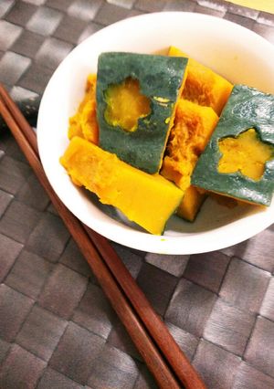 お出汁香る☆ほっこり甘いかぼちゃ煮-レシピのメイン写真