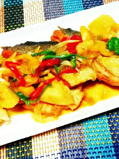 鮭とじゃが芋のカレー南蛮漬け-レシピのメイン写真