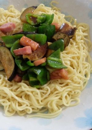 夏野菜で!ひんやりラーメン-レシピのメイン写真