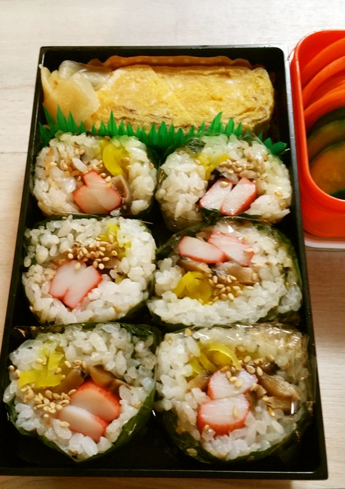 えごまの葉のたれ漬けキンパ★娘のお弁当★-レシピのメイン写真