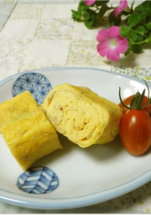 白味噌・甘酢生姜入りの卵焼き♪-レシピのメイン写真