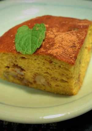 低糖質☆小麦粉なしのかぼちゃケーキ-レシピのメイン写真