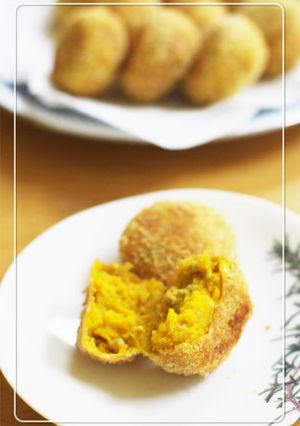 ホクホク美味♡かぼちゃのコロッケ-レシピのメイン写真