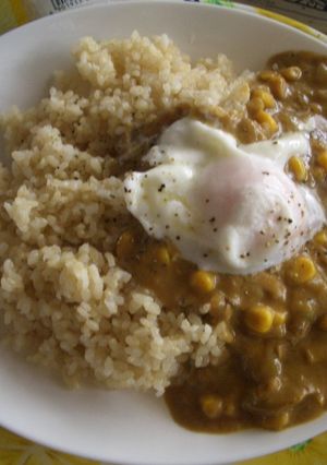 ツナコーンカレー（カルボナーラ風）-レシピのメイン写真