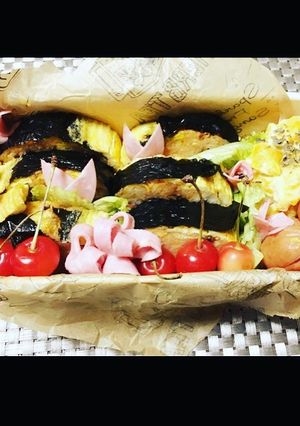 まきまきオムライス弁当-レシピのメイン写真