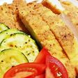 高野豆腐の衣のミラノ風チキンカツ