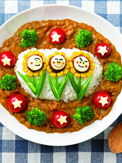 夏のひまわりスタミナカレー-レシピのメイン写真