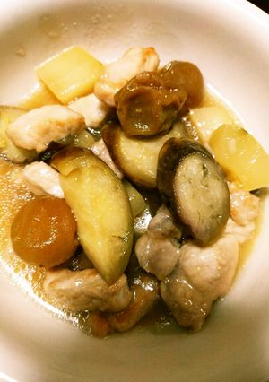 梅ジュースの梅de野菜＆やわらか豚煮♡-レシピのメイン写真