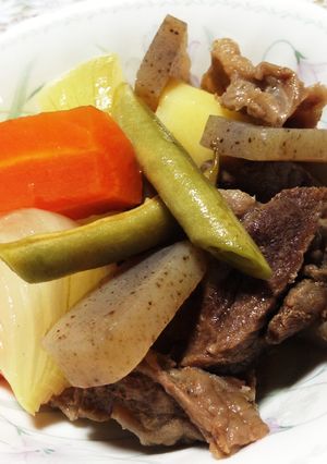 すじ肉で肉じゃが-レシピのメイン写真