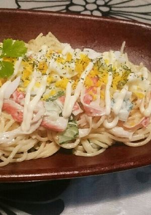カニかまサラスパ-レシピのメイン写真