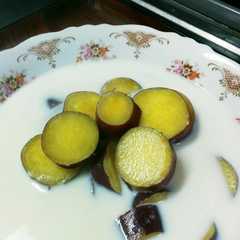 รูปของ さつまいものミルク煮