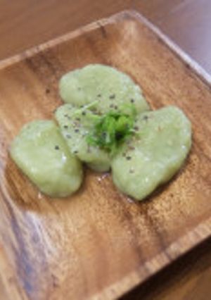 宇治抹茶のもちもちニョッキ-レシピのメイン写真