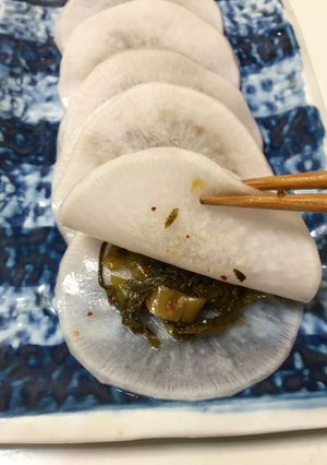 めんたい辛子たかな大根-レシピのメイン写真