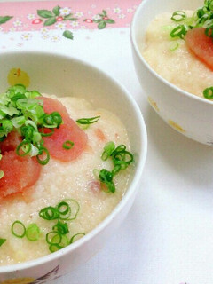山かけ明太子丼~ランチ、ダイエットにも~-レシピのメイン写真