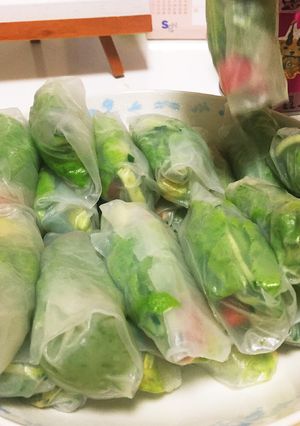 刺身こんにゃく生春巻き-レシピのメイン写真