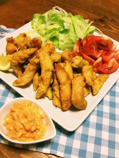 簡単♪ささみのカレーフリッター!-レシピのメイン写真