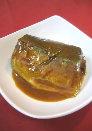 圧力鍋で☆骨まで食べられる！鯖の味噌煮-レシピのメイン写真