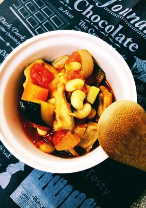 ニンニクなし♡大豆入りラタトゥイユ!-レシピのメイン写真