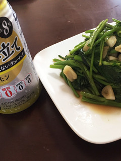 空芯菜のニンニク炒め-レシピのメイン写真