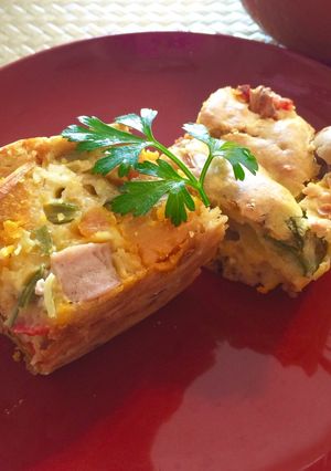 夏野菜のケーク・サレ おもてなしにも☆-レシピのメイン写真
