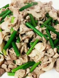 豚肉とニンニクの芽のオイスター炒め★-レシピのメイン写真