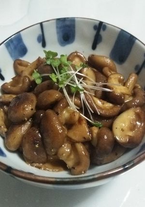 しいたけのバター醤油炒め-レシピのメイン写真