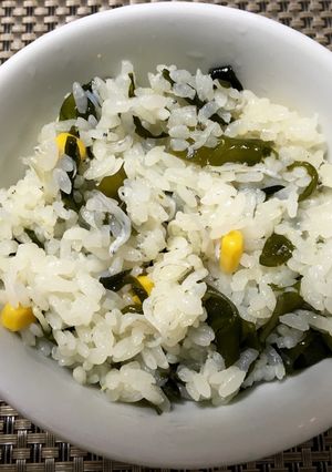 超簡単！わかめとじゃこの炊き込みご飯-レシピのメイン写真