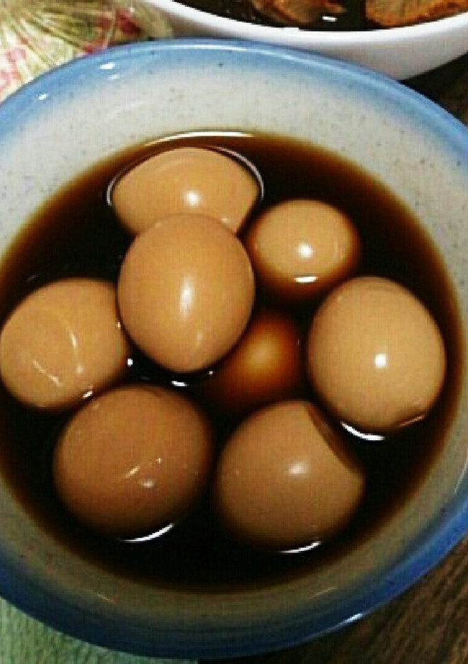 【オツマミ】5分でうずらの煮卵風-レシピのメイン写真