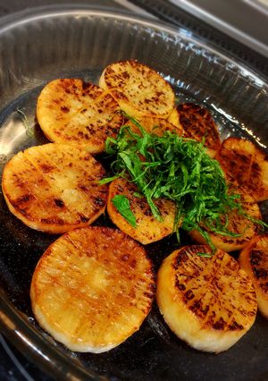 大根ステーキ☆バタポン酢-レシピのメイン写真
