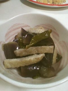 夏野菜と油揚の煮浸し-レシピのメイン写真