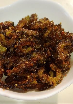 給食の味！ゴーヤチップス-レシピのメイン写真