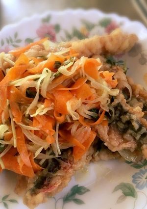 グルクンのカレー南蛮揚げ-レシピのメイン写真
