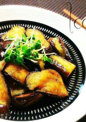バター風味が絶品♪簡単！茄子の生姜焼き-レシピのメイン写真