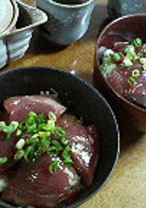 初夏にピッタリ鰹のヅケ丼☺☻-レシピのメイン写真