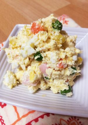 子供も食べやすい♫簡単おからサラダ-レシピのメイン写真