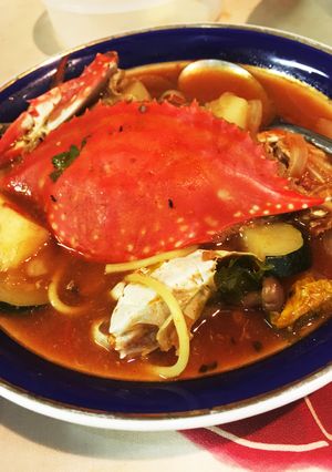 スパイシー！ワタリガニのスープ-レシピのメイン写真