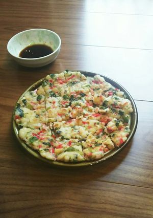うどんで和風チヂミ～おつまみにも-レシピのメイン写真