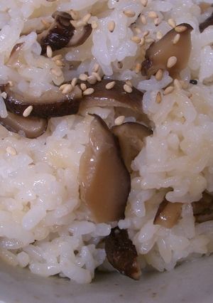 しいたけごはん-レシピのメイン写真