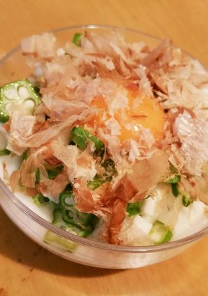 長芋オクラ納豆の簡単ネバネバサラダ✨-レシピのメイン写真