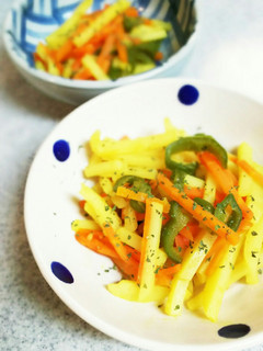 簡単じゃがいものきんぴら~和風カレー味~-レシピのメイン写真