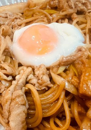 水漬けパスタで八丁味噌煮込みバターパスタ-レシピのメイン写真