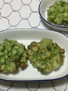 きざみオクラの☆かき揚げ-レシピのメイン写真