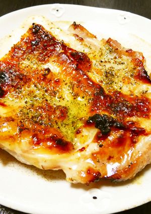 ぷりぷりジューシー！鶏もも肉バジルチキン-レシピのメイン写真
