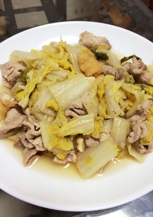豚肉と白菜の煮物-レシピのメイン写真