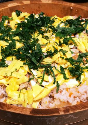 簡単、夏祭り、家族揃って食べるちらし寿司-レシピのメイン写真
