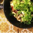 簡単☆椎茸とりんごの付け合わせ